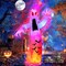 12Ft Halloween Inflatables Giant Ghost Outdoor Decorations(Colorful)